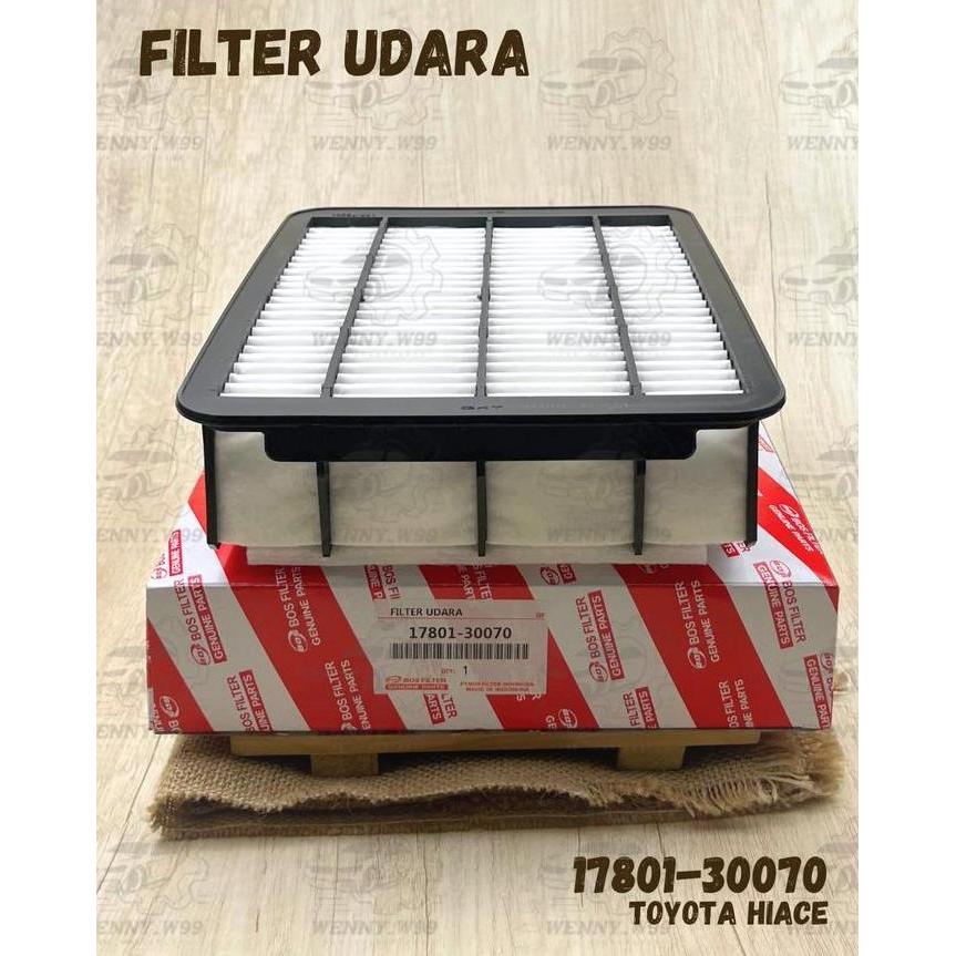 Super Promo, Filter Udara Toyota Hiace Commuter (20122019) F 30070 // 17801-30070