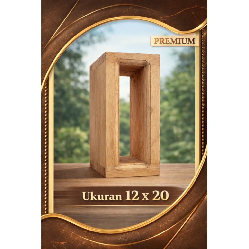 loster kayu ventilasi udara 12x20 loster kayu promo