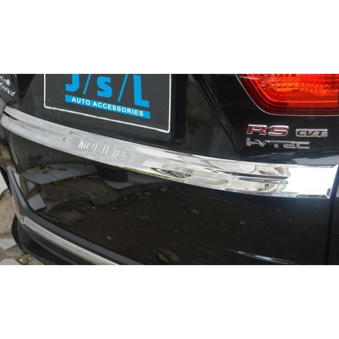 List Pintu Belakang Mobilio Chrome Emboss Jsl