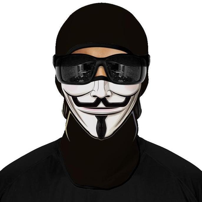 BAKUL Masker Ninja Full Face Masker Berkendara Motor Masker Motor Pria Full Face Masker Ninja