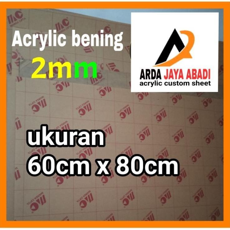 Akrilik 2Mm Bening Ukuran 60 X 80 Lembaran Akrilik Murah Mika Lembaran Acrylic Clear Marga Cipta Akr