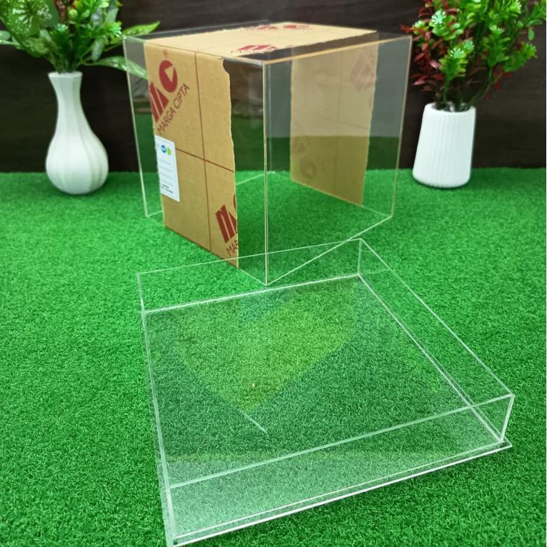 Kotak Akrilik Serbaguna Baki Hantaran Mas Kawin Pernikahan Akrilik Custom