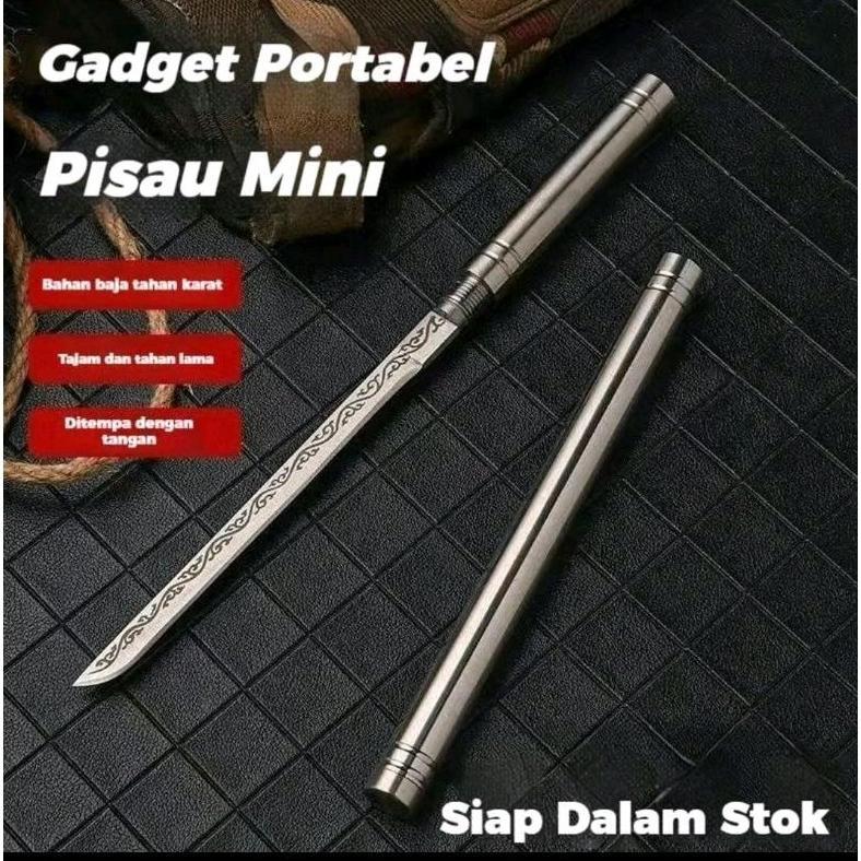 mini pisau tongkat pisau daging pisau baja pisau camping pisau dapur pisau survival