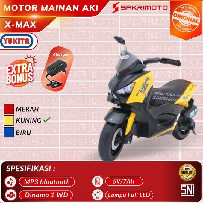 Motor Aki Anak Xmax Motor Mainan Aki