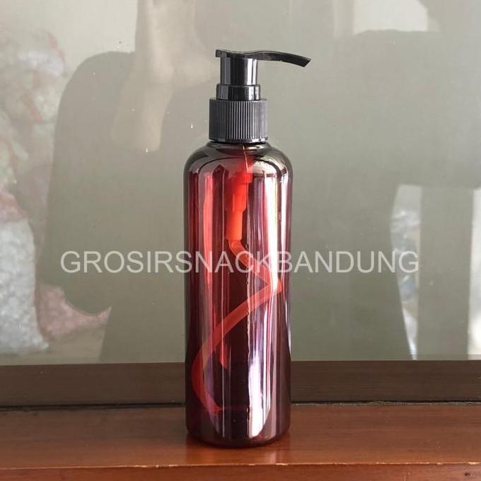 Botol PET 250ml - Tutup Pump / Botol PET BR 250ml Pump