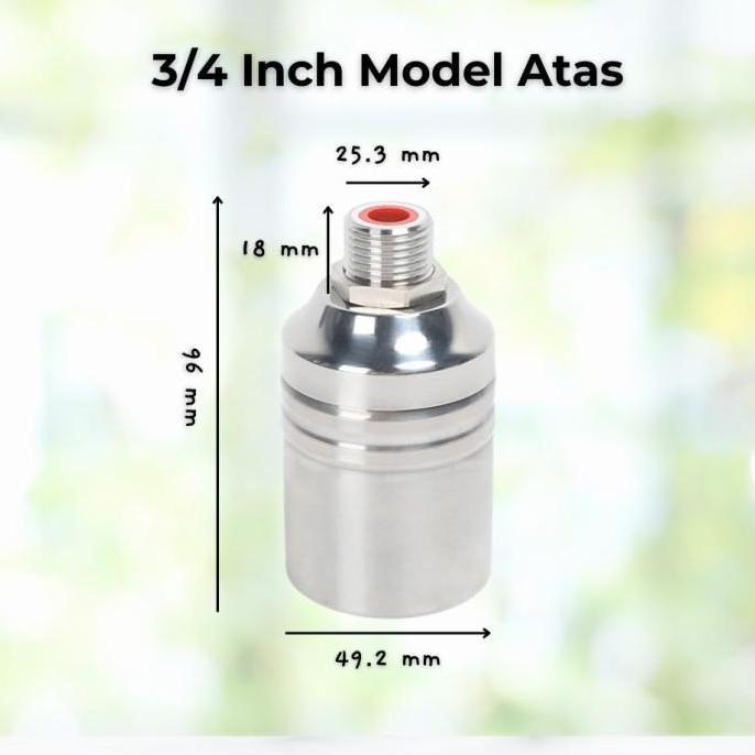 Kontrol Level Air Otomatis Tangki/Toren/Pompa/Pelampung Katup Apung