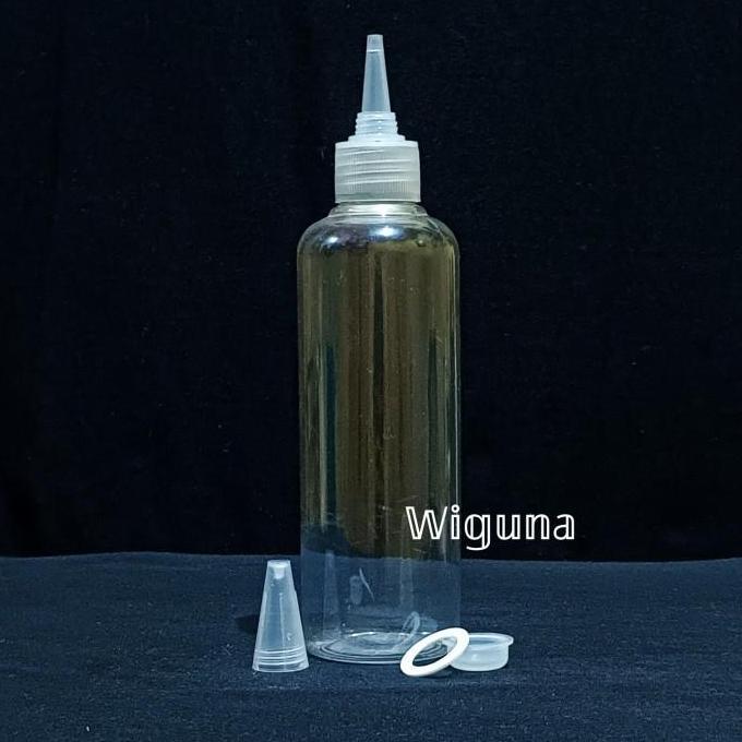 Botol Krucut 250 ML / Botol Tinta 250ml / Botol 250ml Tutup Kerucut