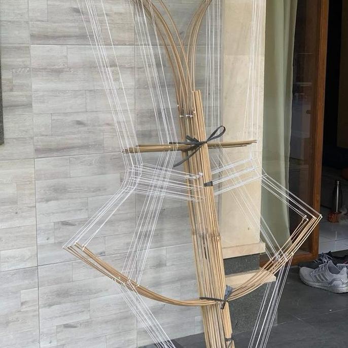 Rangka  Layangan  Bebean kenockdown boh 1M