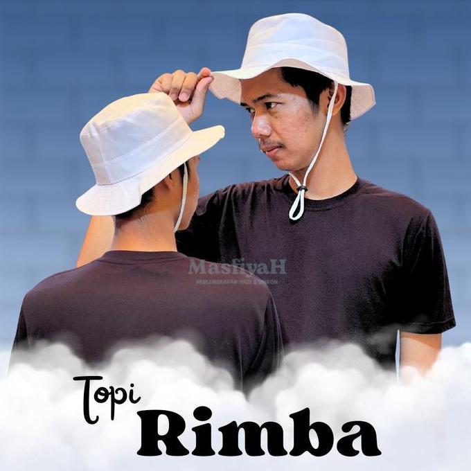 SAND TOPI RIMBA TOPI KUPLUK TOPI POLOS HITAM PUTIH TOPI PANTAI TOPI GOWES TOPI HIKING TOPI HAJI TOPI