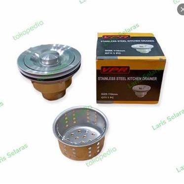 Afur VPR / Afur Saringan BCP Bak Cuci Piring STAINLESS STEEL Anti Karat