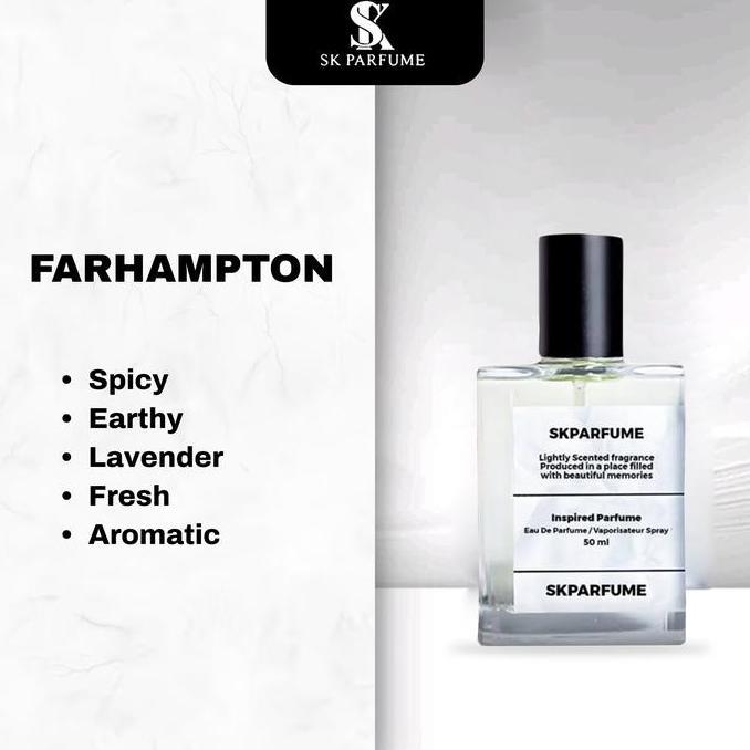 Logne- [Sk Parfume] Farhampton - Parfum Pria Aroma Fresh Menyegarkan Inspired Perfume By Sk Parfume