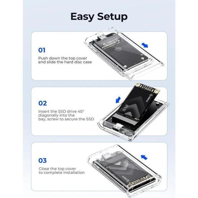 Hozon- Orico Msata To Usb 3.2 External Ssd Enclosure - Tc10-Ms