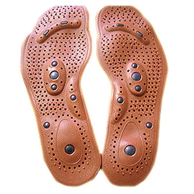 TWOVAN Insole terapi / sol sepatu terapi kesehatan magnetik / alas sepatu