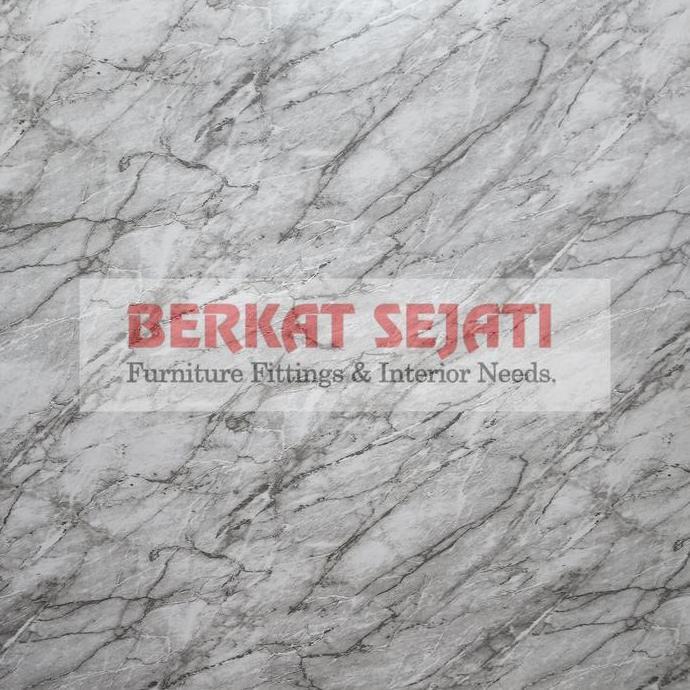 Licht- Decosheet Marble / Marmer Putih Taco Pvc Sheet Decosit Tacon Alas Foto