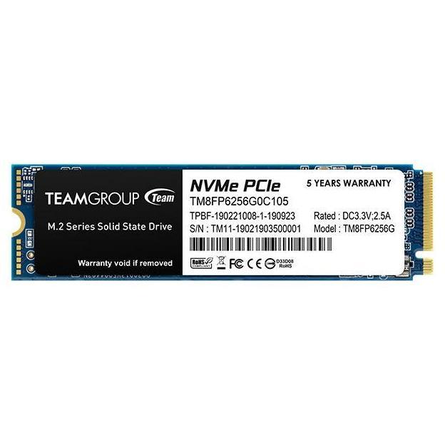 Hozon- Team Group Mp33 256Gb Nvme Ssd