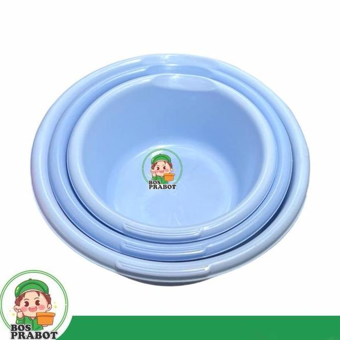 Sauberkeit- Baskom Plastik Beranak Isi 3 Pcs / Baskom Pink / Baskom Ungu