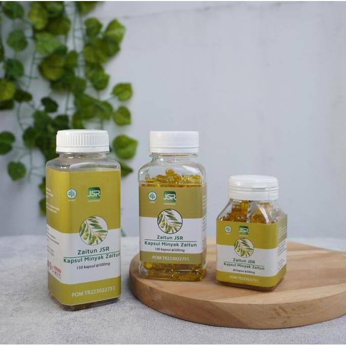 Haarvitamine- Minyak Zaitun Jsr 150 Kapsul (Olive Oil) Zaitun Dr Zaidul Akbar