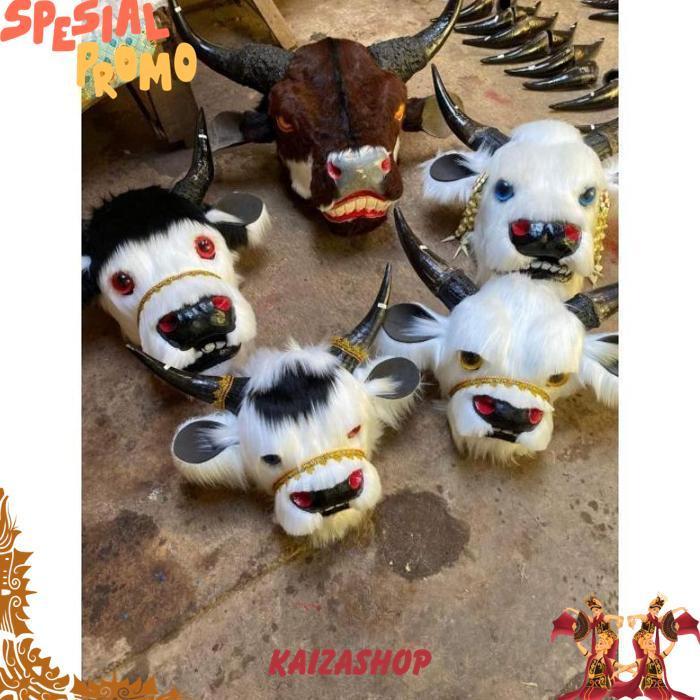 Promo Barongan Bantengan Full Bulu Free Kemul / Bantengan Dewasa / Barongan Bantengan Baru
