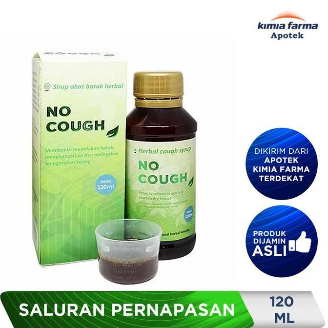 Drogen- No Cough Sirup 120 Ml / Obat Batuk Herbal / Kimia Farma