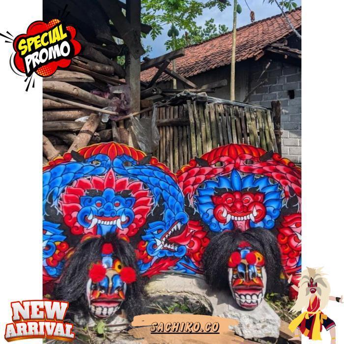 Barongan Telon' Dan 'Barongan Devil' Anak Terbaru Asli Dari Kayu Termurah