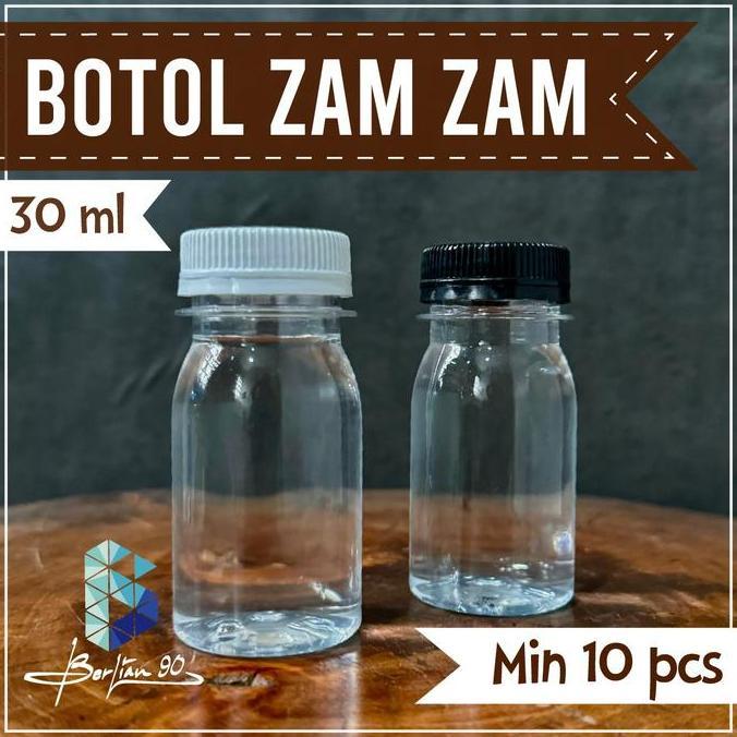 Speichern- Isi 40 Pcs Botol Zamzam 30Ml Botol Plastik Kemasan Air Zamzam