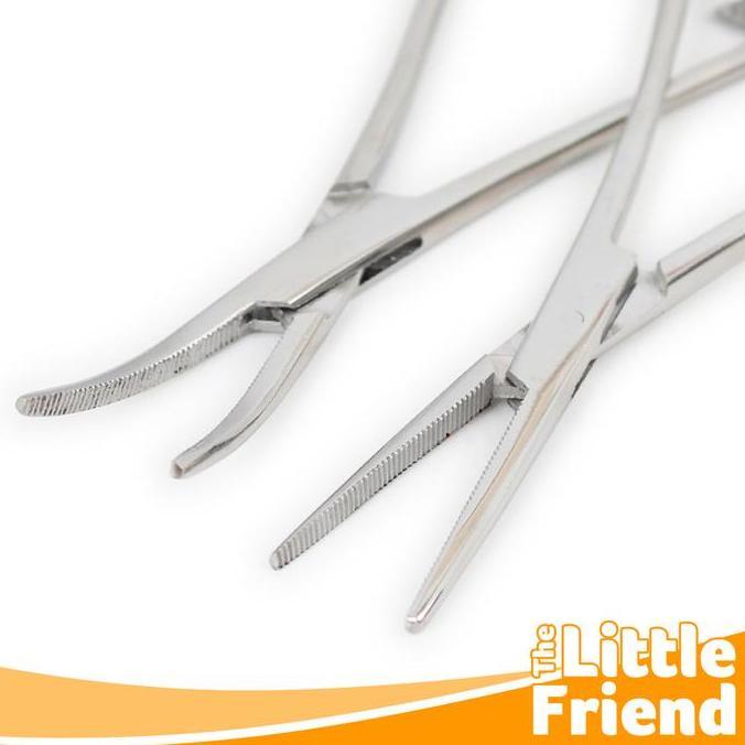 Gunting Pembersih Pencabut Bulu Telinga Anjing Kucing Bahan Stainless