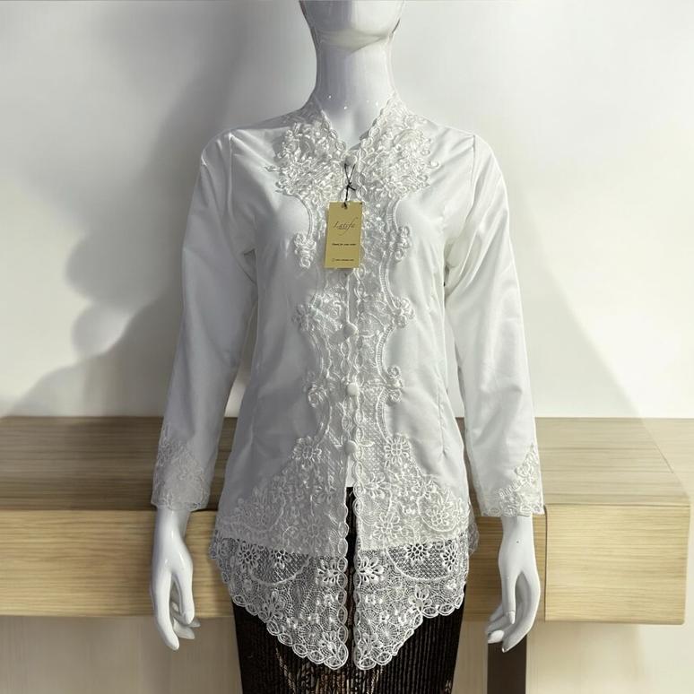 IRFANIAGALLERY KEBAYA ENCIM BORDIR SENADA / KEBAYA BORDIR / KEBAYA ENCIM MODERN / KEBAYA WISUDA PREM