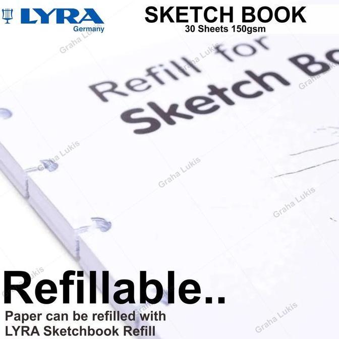 Packen- Lyra Sketchbook A5 / Refill Sketchbook A5