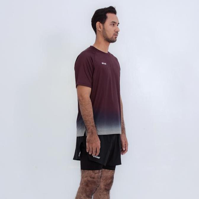 Men Running Jersey Kniel - SOLARIZE Gradation