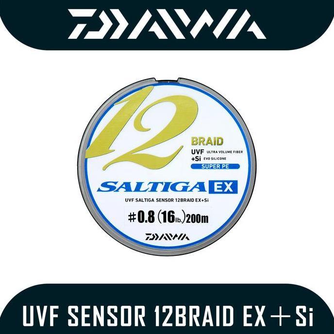 Sale Senar Pancing Merk Daiwa Uvf Saltiga Sensor 12 Braid ExSi 400M