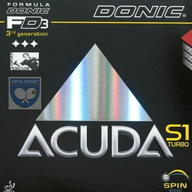 DONIC Acuda S1 Turbo Karet Pingpong Rubber Tenis Meja