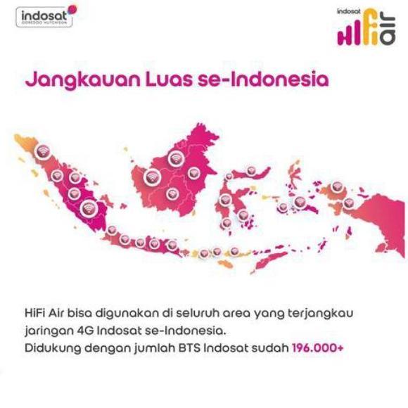 Sale Indosat Hifi Air K12 Wifi Modem 4G Lte 50Gb