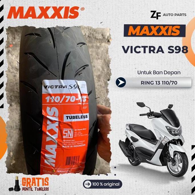 BAN MOTOR NMAX MAXXIS VICTRA Ring 13 TUBELESS DEPAN BELAKANG NMAX