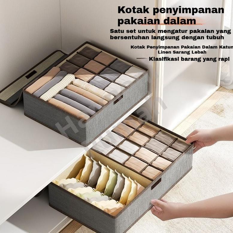 terlaris tempat penyimpanan pakaian dalam rak pakaian dalam organizer storage box sekat pengatur lem
