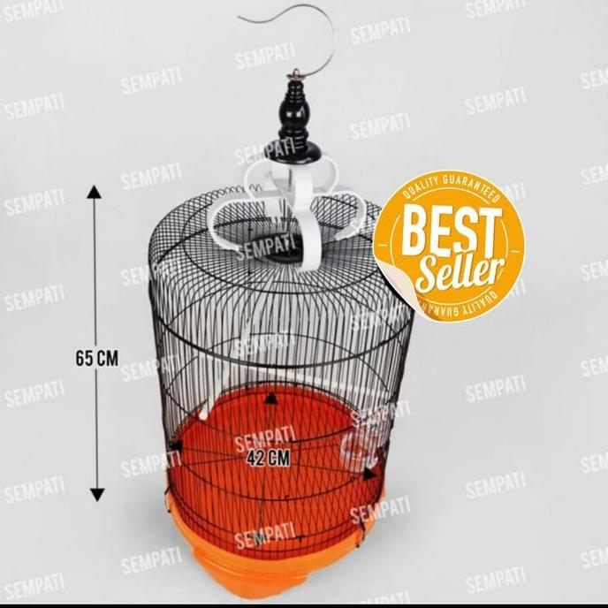sangkar murai besi jumbo diameter berapa 42 cm