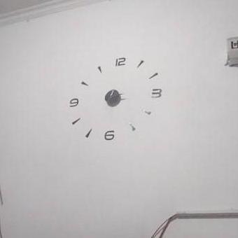 Jam Dinding Besar, Jam Dinding Diy Jumbo, Jam Tempel Ukuran Besar