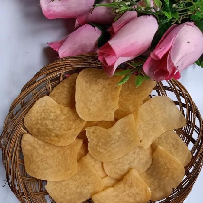 Kerupuk udang mentah cap bintang kemasan 500 gram