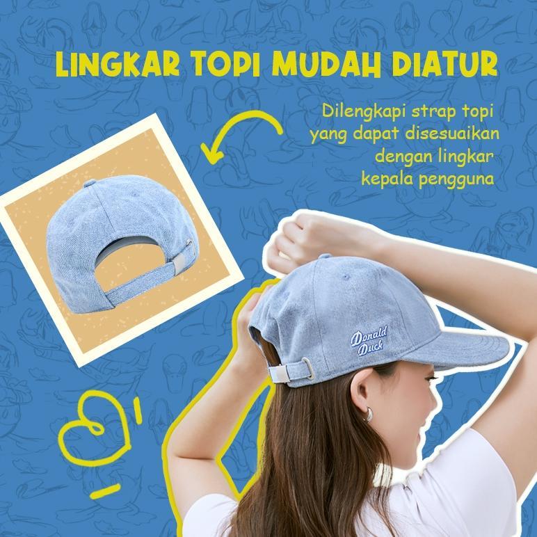 HEMAT [OHSOME x Disney] - Mostorhata Colorblock Baseball Cap Disney Series **