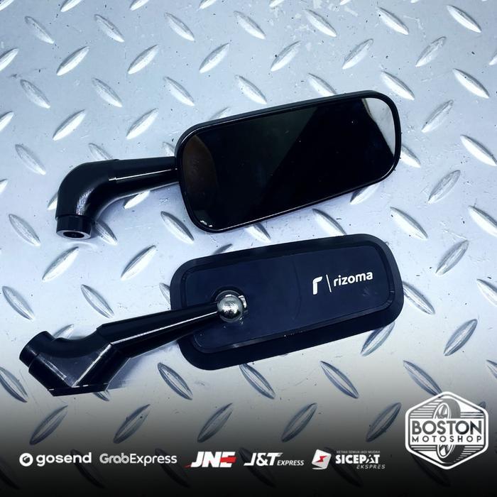Spion Rizoma H2C Full Aluminium Cnc Universal Original Dan Terpercaya