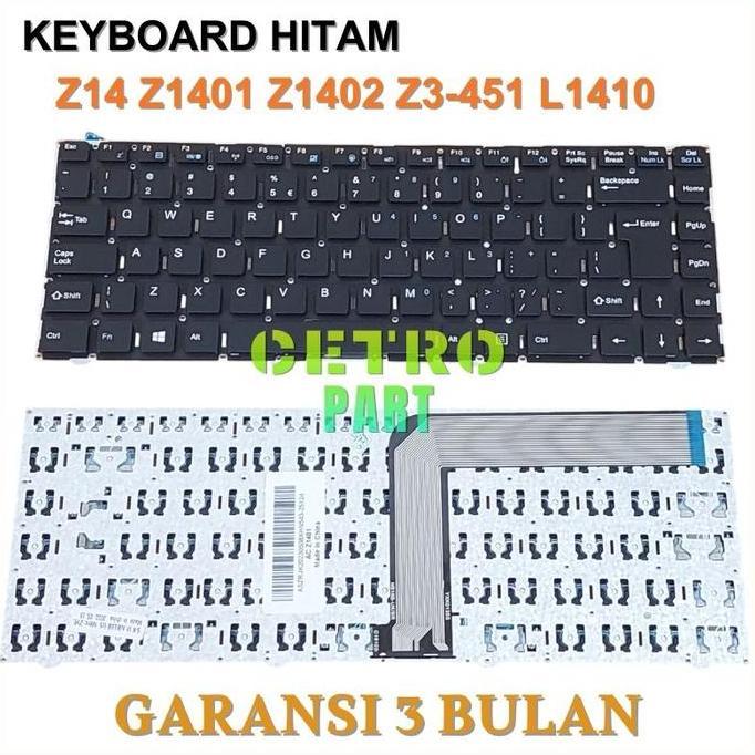 Component- Keyboard Compatible With Z3 Z3-451 Z1401 Z1402 New Series - Cetro