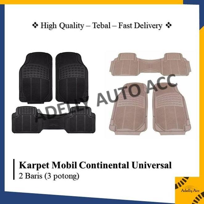 Karpet Mobil Karet Anti Slip 2 Baris Mobil Suzuki Apv Arena Aksesoris Car