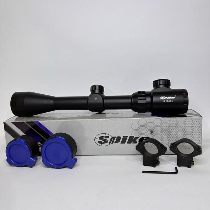 Ready Stock Teleskop Spike 3-9X40Eg Tutup Flip Telescope Murah Dan Bagus