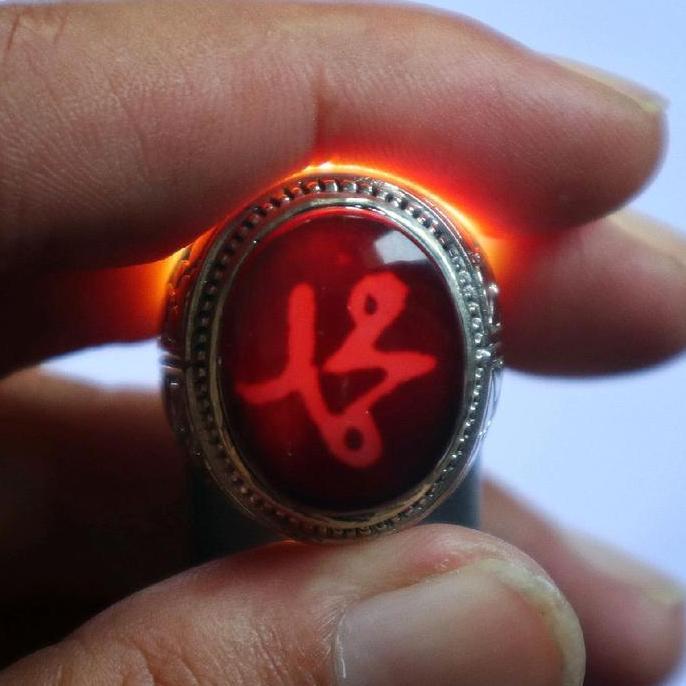 Cincin Batu Akik YAMAN WULUNG -100% ASLI BATU - Lafadz Muhammad - Model Terbaru - Rings