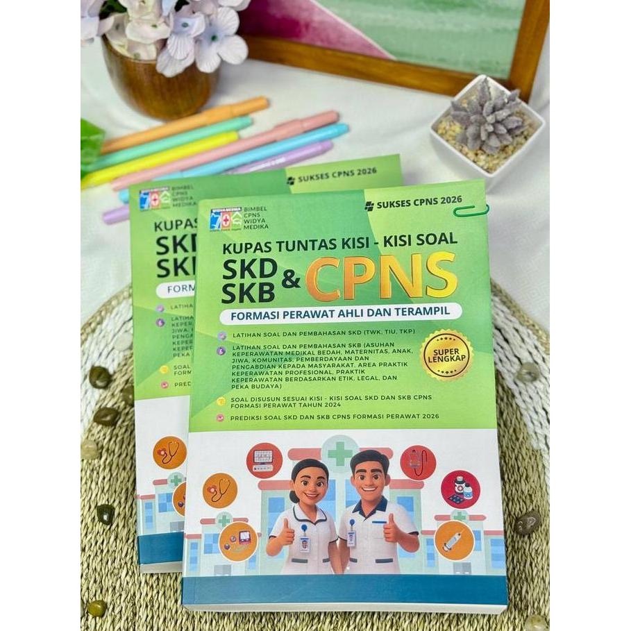 BUKU CPNS KHUSUS FORMASI PERAWAT (SKD DAN SKB) PAS