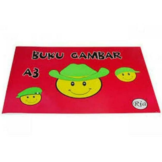 Best Seller Buku Gambar A3 Ria Drawing Book Grosir 10 Buku