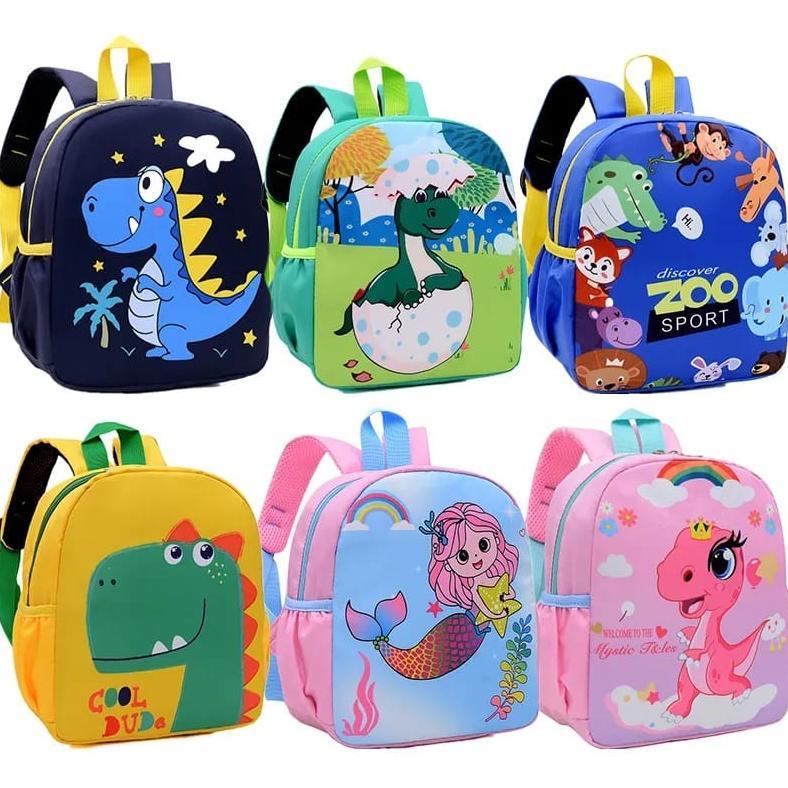 Harga Miring Tas Ransel Sekolah Anak Motif Lucu Untuk Paud Umur 1-3 Tahun Model Film Kartun 2 Warung
