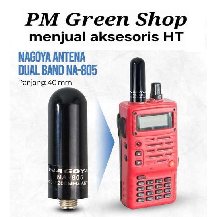 Lansung- Antena Ht Jarak Jauh Dualband Vhf/Uhf Mini Ht China Baofeng Berlin