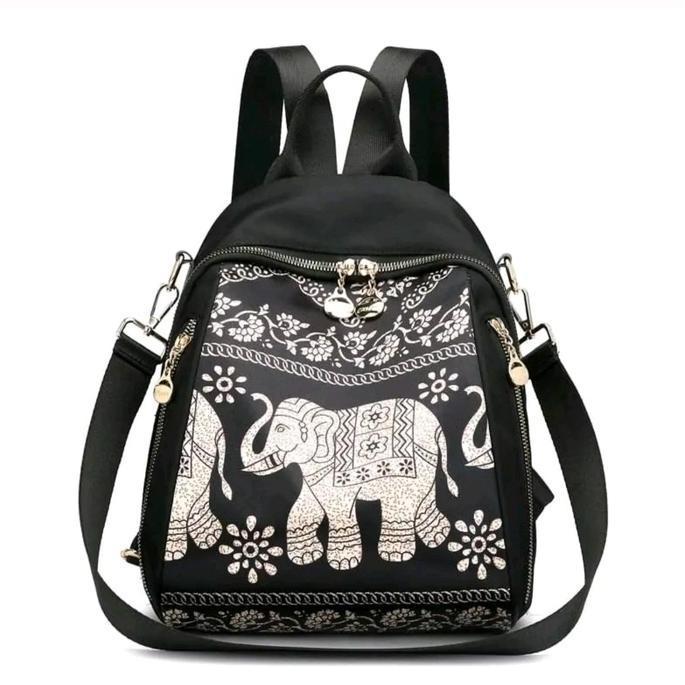 Baggu- Terbaru!!!Tas Ransel Wanita Chibao Import 2In1 Selempang Dan Ransel