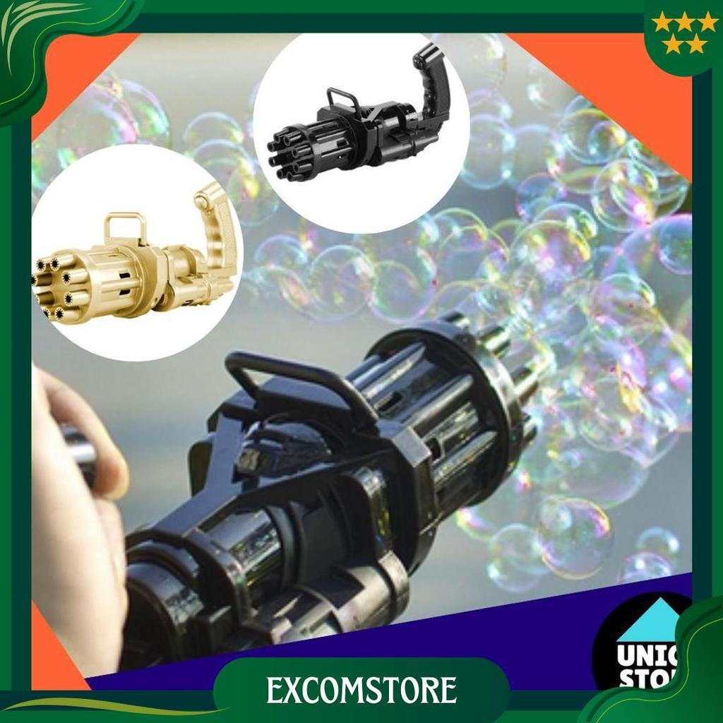 Gatling Bubble Gun Toys/Gatling Bubble Machine Mainan Pistol Bubble Gun Toy AT Termurah