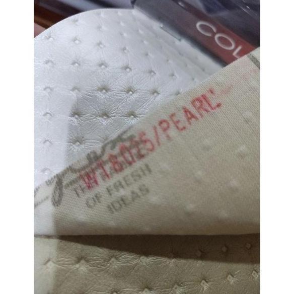 Bahan Kain Oscar Oskar Kulit Sintetis Bintik Kecil - Premium Leather